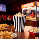 100PCS Popcorn Boxes Food Grade Disposable Snack Packaging