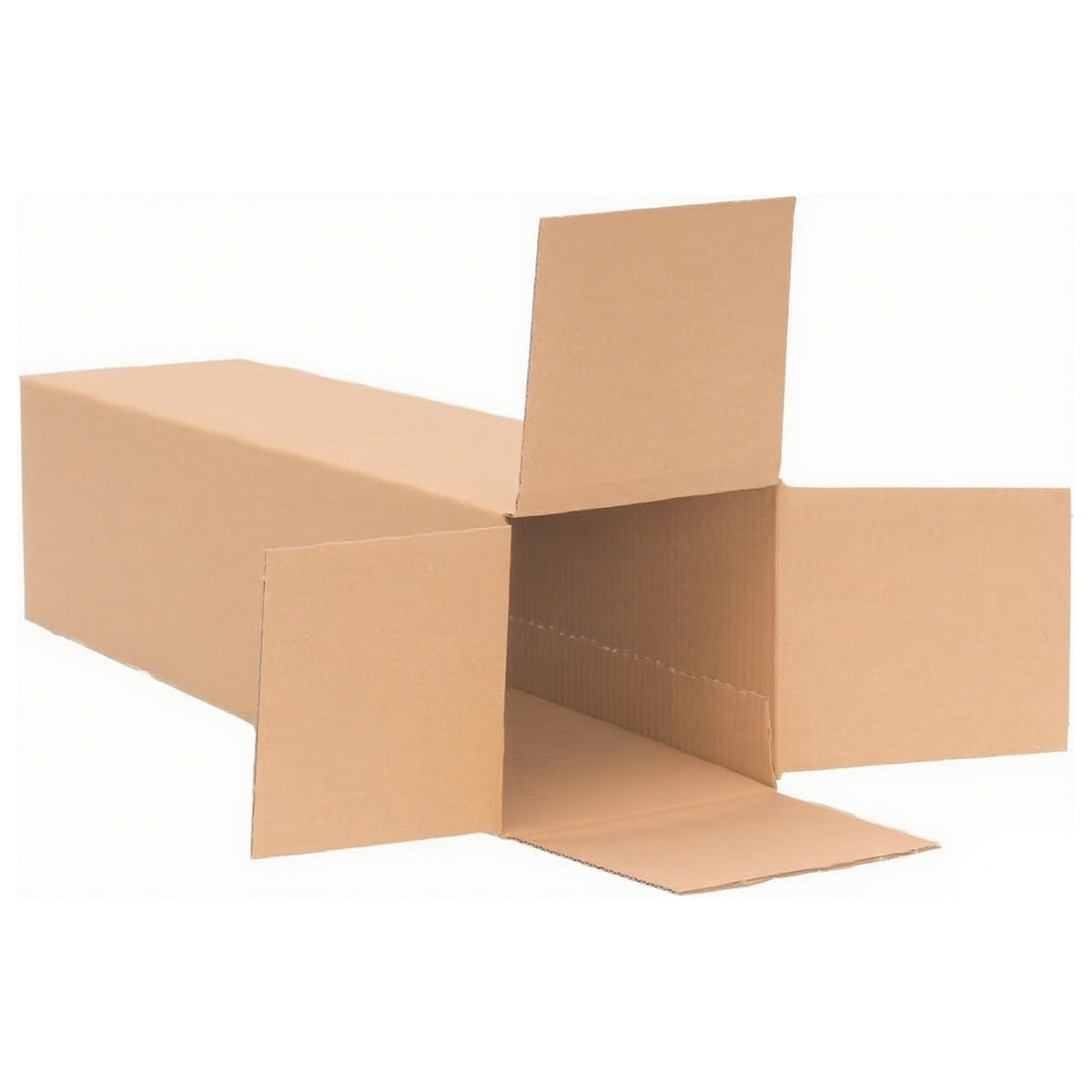 50PCS Long Strip Carton Shipping Boxes Sturdy Paper