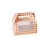 20 Pcs Handheld Dessert Packaging Boxes Windowed Anti Crush Cakes Cookies