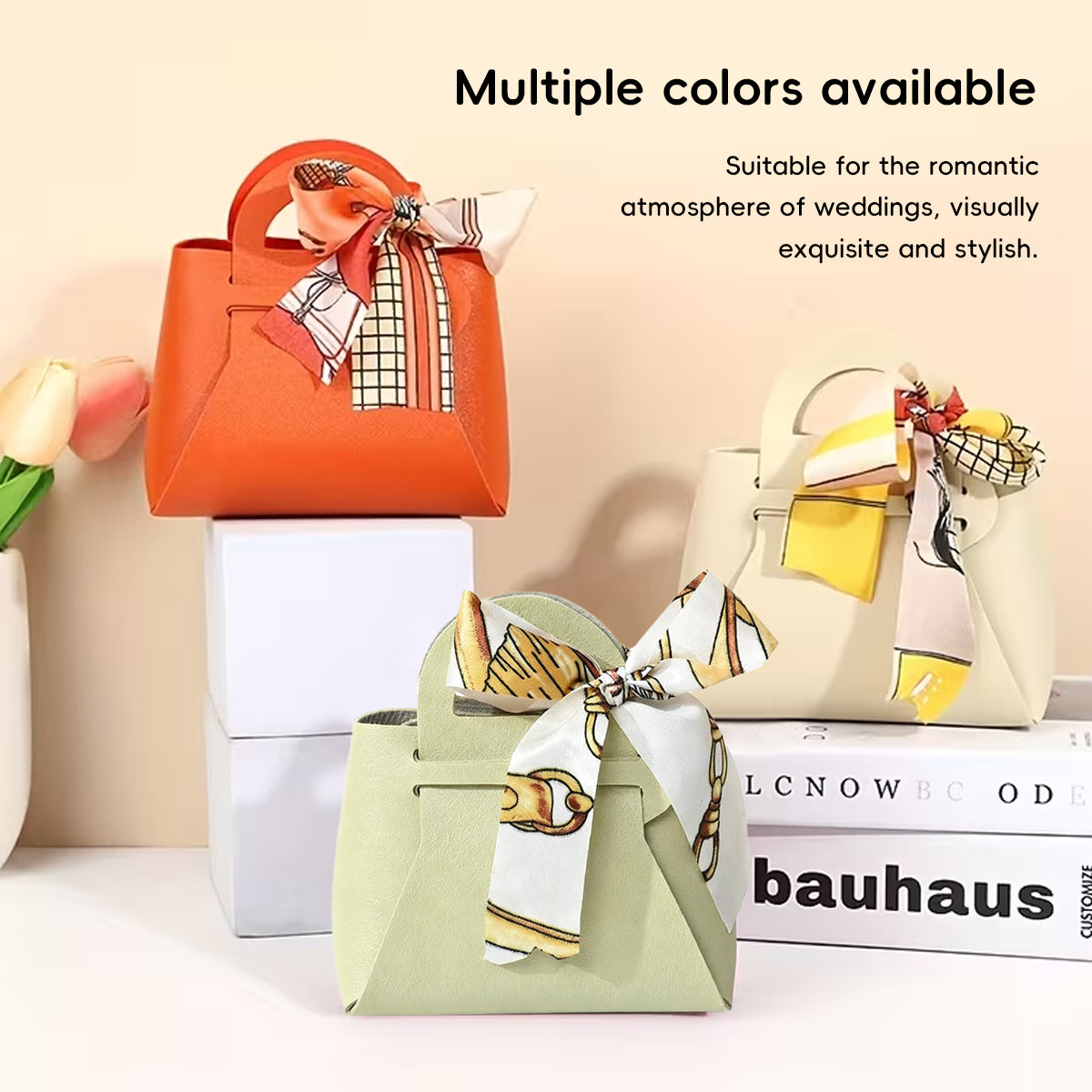 20PCS Handheld Wedding Candy Bags Elegant Party Favor Packaging