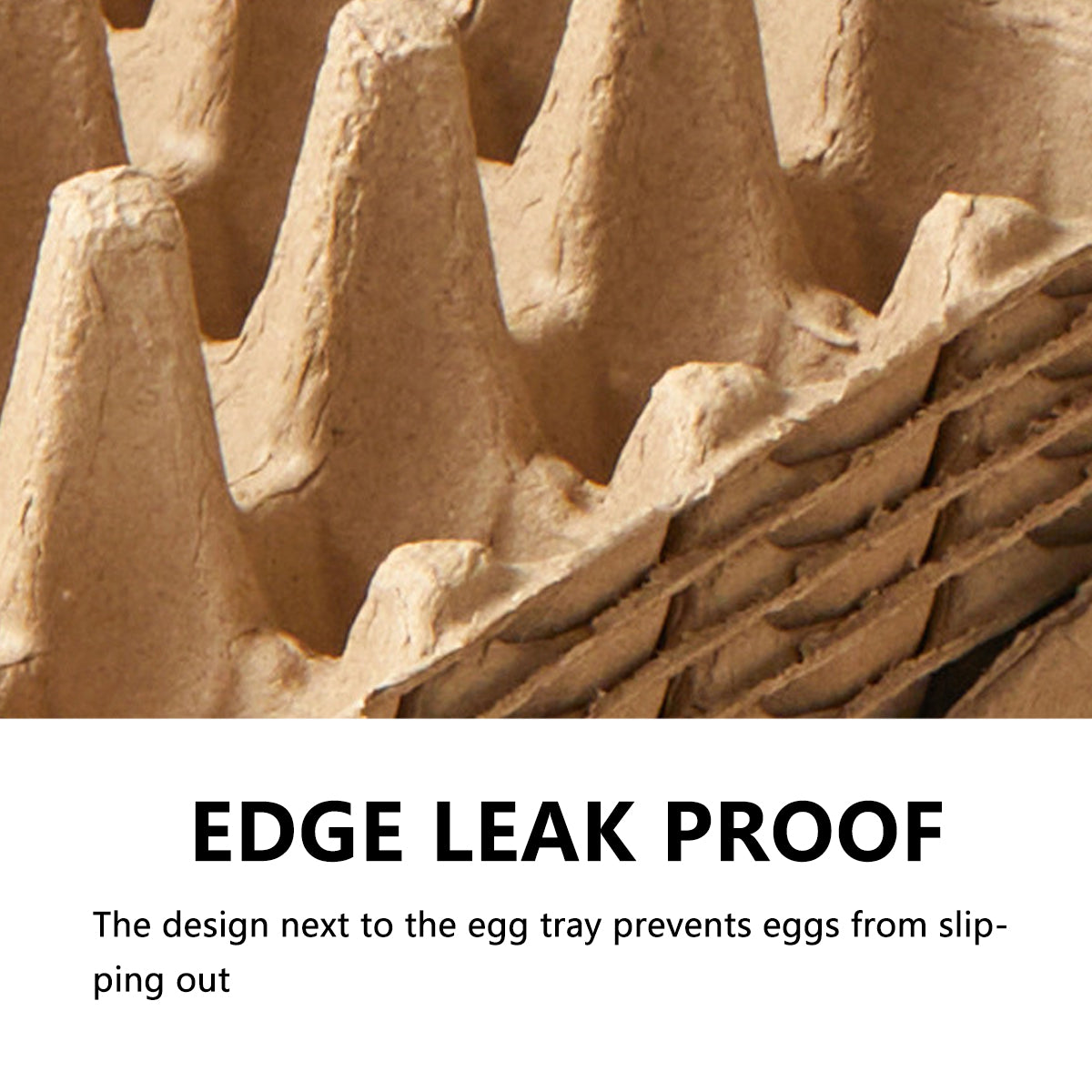 50 Pcs Egg Tray Box 6 8 10 Grid Shockproof Safe Food Storage