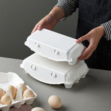 30PCS Pulp Egg Racks Leak-Proof Stackable Egg Storage Trays