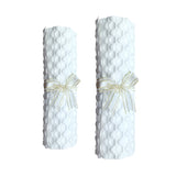 Embossed Kraft Paper Packaging Sheet White Gift Wrap