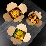 50PCS Food Grade Fast Food Takeaway Boxes Leakproof Greaseproof 16/26/32OZ