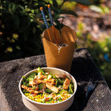 50PCS Food Grade Fast Food Takeaway Boxes Leakproof Greaseproof 16/26/32OZ