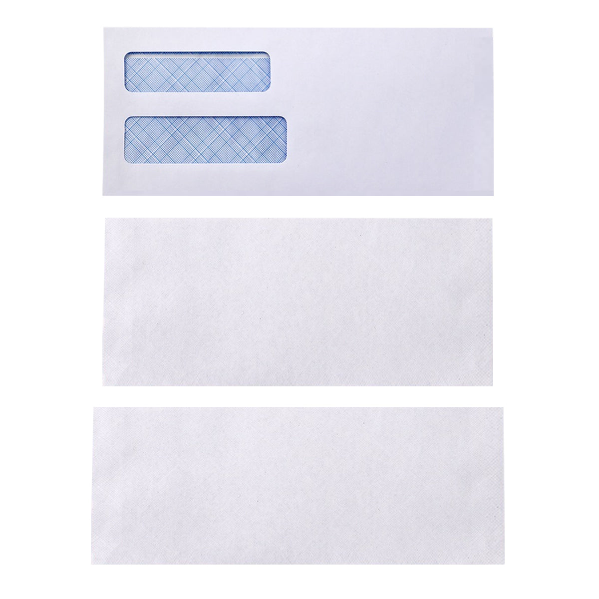 50PCS White Business Envelopes Peel and Seal Mailing 3 Sizes