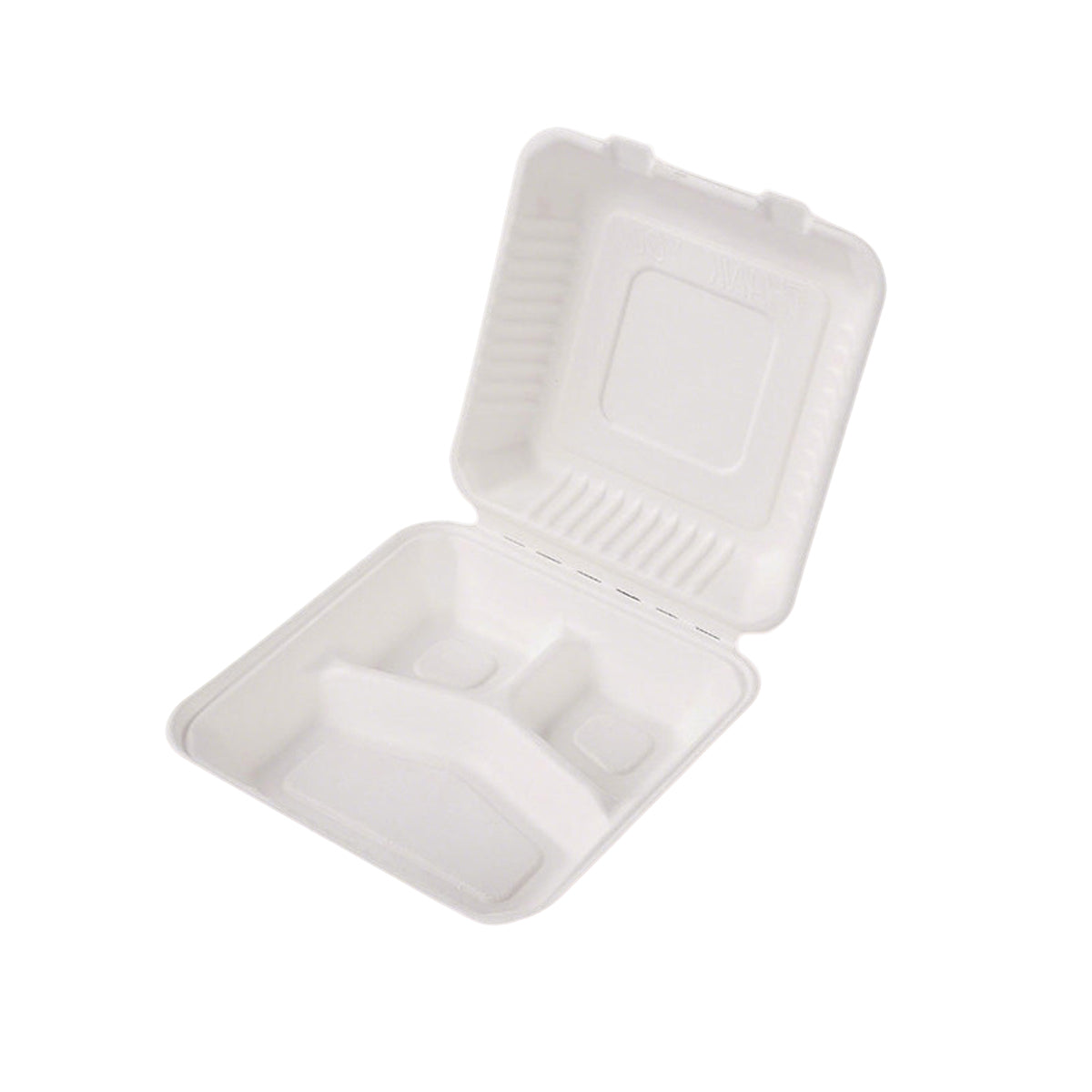 100PCS Disposable Biodegradable Lunch Box for Food Storage Takeaway Meal Safe