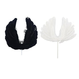 Angel Feather Wings Cake Toppers Party Decoration