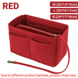Handbag Insert 1PC 4Colours 3Sizes Felt Tote Purse Pouch