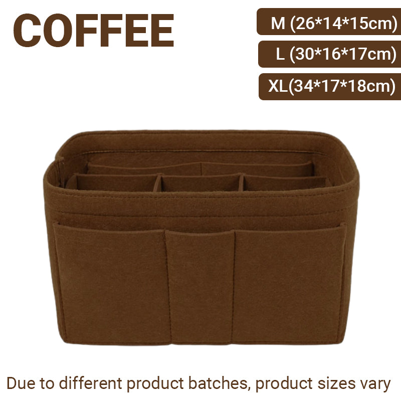 Handbag Insert 1PC 4Colours 3Sizes Felt Tote Purse Pouch