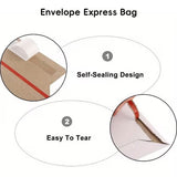 Self-Seal Mailing Envelopes 250g Thickened Cardstock Durable Document Bags