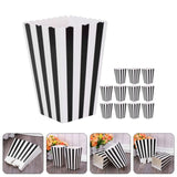 100PCS Popcorn Boxes Food Grade Disposable Snack Packaging
