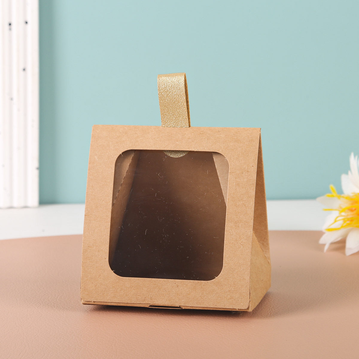30PCS Tote Candy Gift Boxes with Clear Window 2 Sizes
