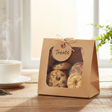 30PCS Tote Candy Gift Boxes with Clear Window 2 Sizes