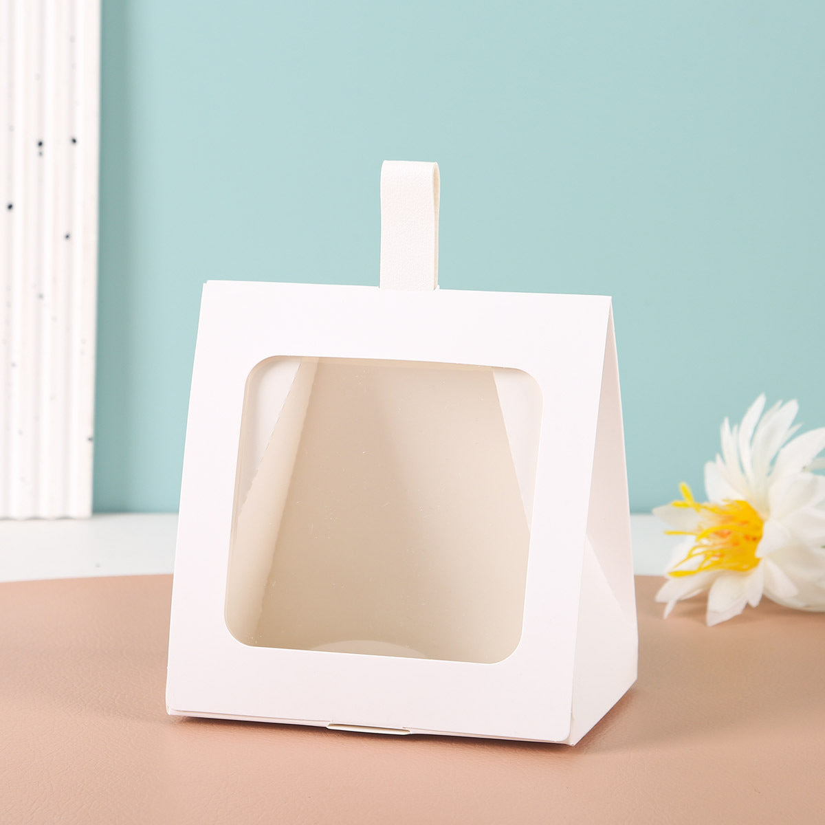 30PCS Tote Candy Gift Boxes with Clear Window 2 Sizes