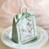 50PCS French Forest Theme Gift Bags 3Colours for Party Packing