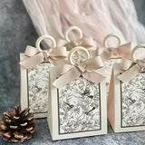 50PCS French Forest Theme Gift Bags 3Colours for Party Packing