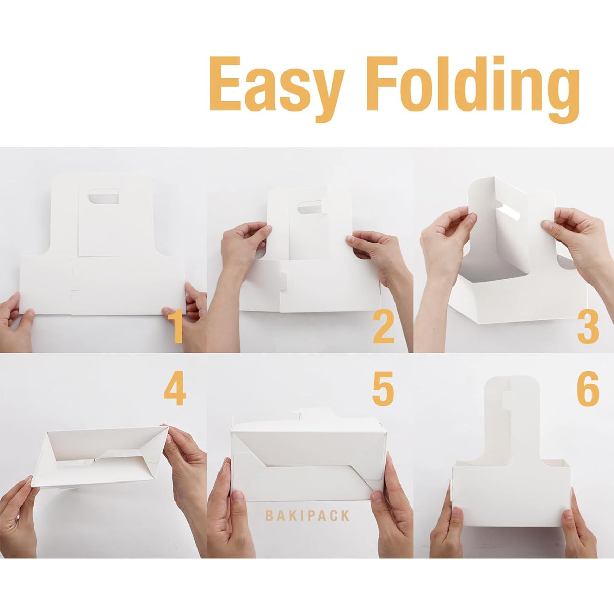 50PCS Handheld Double Cup Holder Sturdy Portable Takeaway Carrier