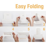 50PCS Handheld Double Cup Holder Sturdy Portable Takeaway Carrier