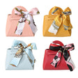 Gift Box With Ribbon Paperboard 12x6x13cm Wedding Candy Favour