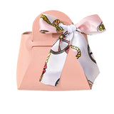 Gift Box With Ribbon Paperboard 12x6x13cm Wedding Candy Favour