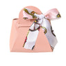Gift Box With Ribbon Paperboard 12x6x13cm Wedding Candy Favour