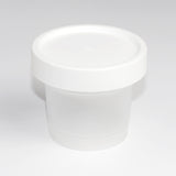 50 Pcs Plastic Cup Packaging Boxes with Lids Ice Cream Pudding Yogurt
