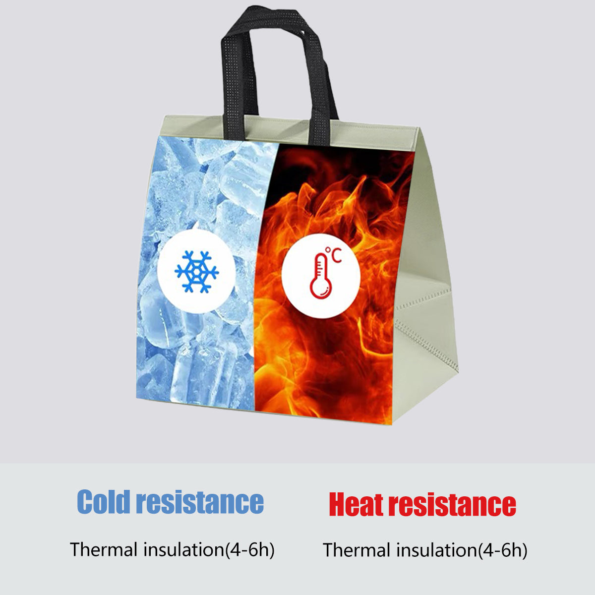 50 Pcs Beverage Coffee Insulated Packaging Bags Waterproof Hot Cold