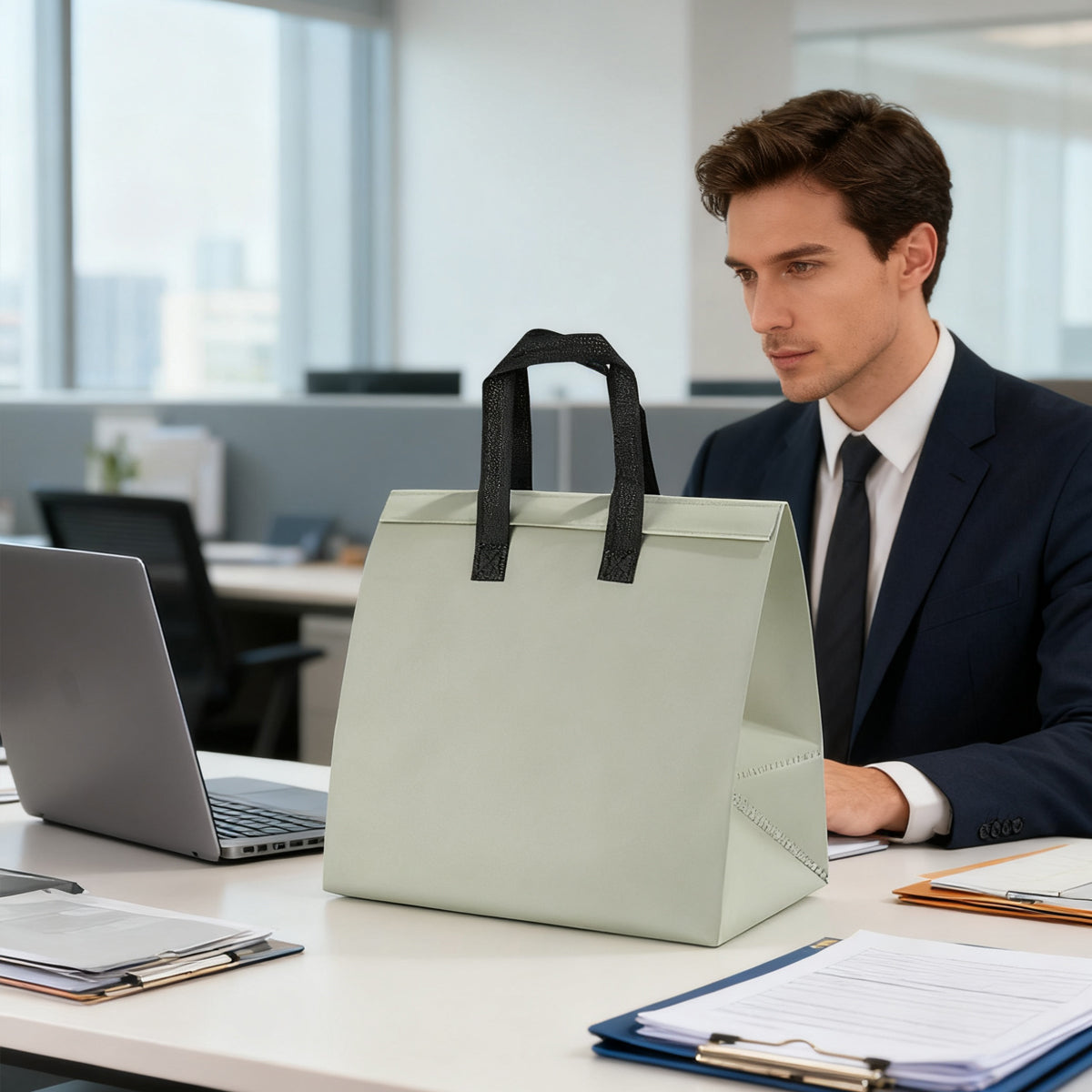 50 Pcs Beverage Coffee Insulated Packaging Bags Waterproof Hot Cold