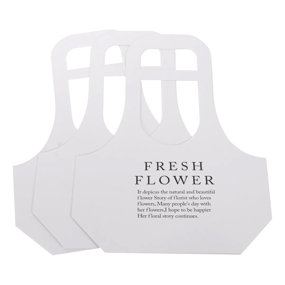 10PCS Handheld Kraft Paper Flower Bags Bouquet Gift Wrapping