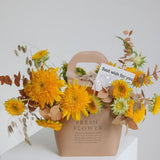 10PCS Handheld Kraft Paper Flower Bags Bouquet Gift Wrapping