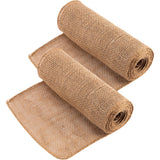 2 Rolls Solid Color Linen Wrap Burlap for Winter Trees