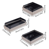 Disposable Sushi Bento Lunch Boxes Takeaway Containers Food Grade 20PCS