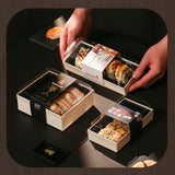 Disposable Sushi Bento Lunch Boxes Takeaway Containers Food Grade 20PCS
