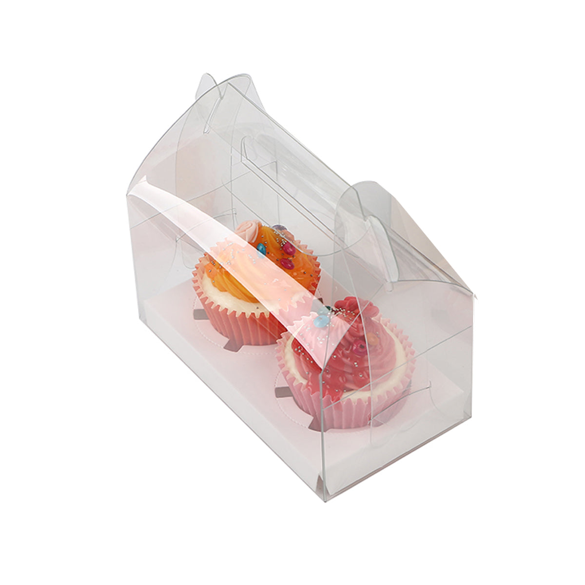 Portable Clear Pastry Boxes for Desserts 25pcs