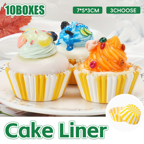 Food-Grade Cupcake Liners 1000PCS Heat-Resistant for Baking Muffin Cake Cups