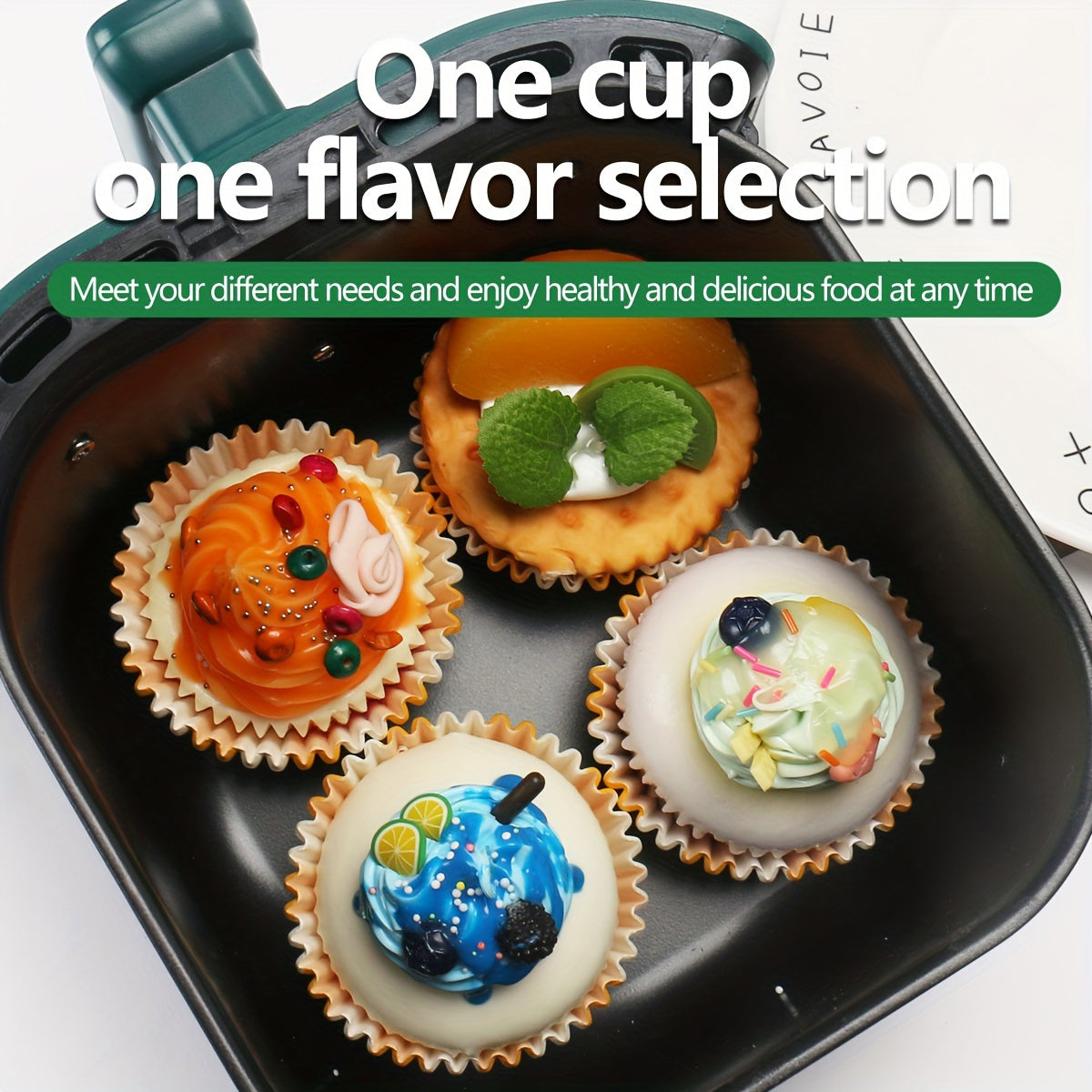 Food-Grade Cupcake Liners 1000PCS Heat-Resistant for Baking Muffin Cake Cups