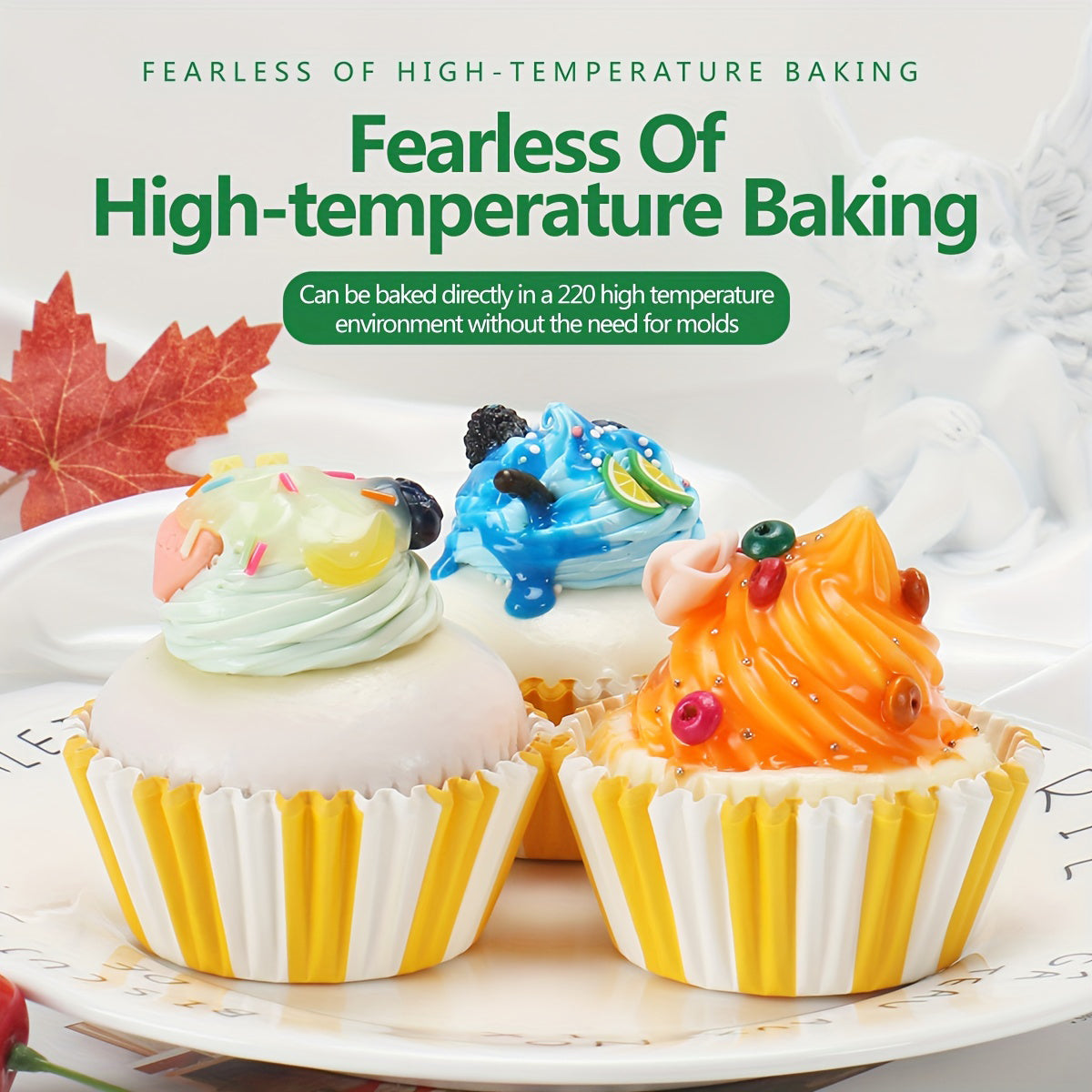 Food-Grade Cupcake Liners 1000PCS Heat-Resistant for Baking Muffin Cake Cups