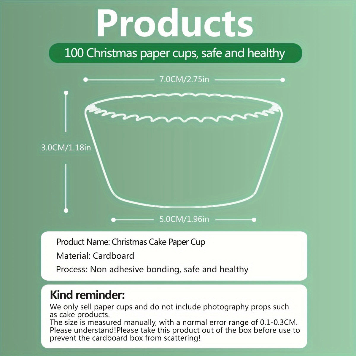 Food-Grade Cupcake Liners 1000PCS Heat-Resistant for Baking Muffin Cake Cups