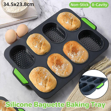 Non-Stick Silicone Baking Pan – Heat-Resistant & Food-Grade