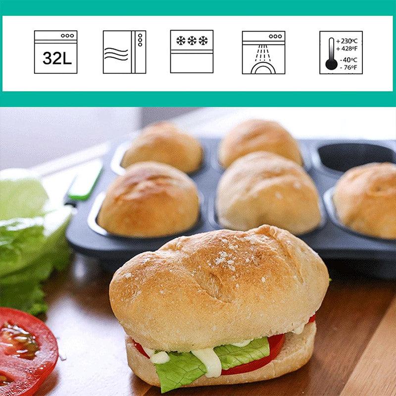 Non-Stick Silicone Baking Pan – Heat-Resistant & Food-Grade