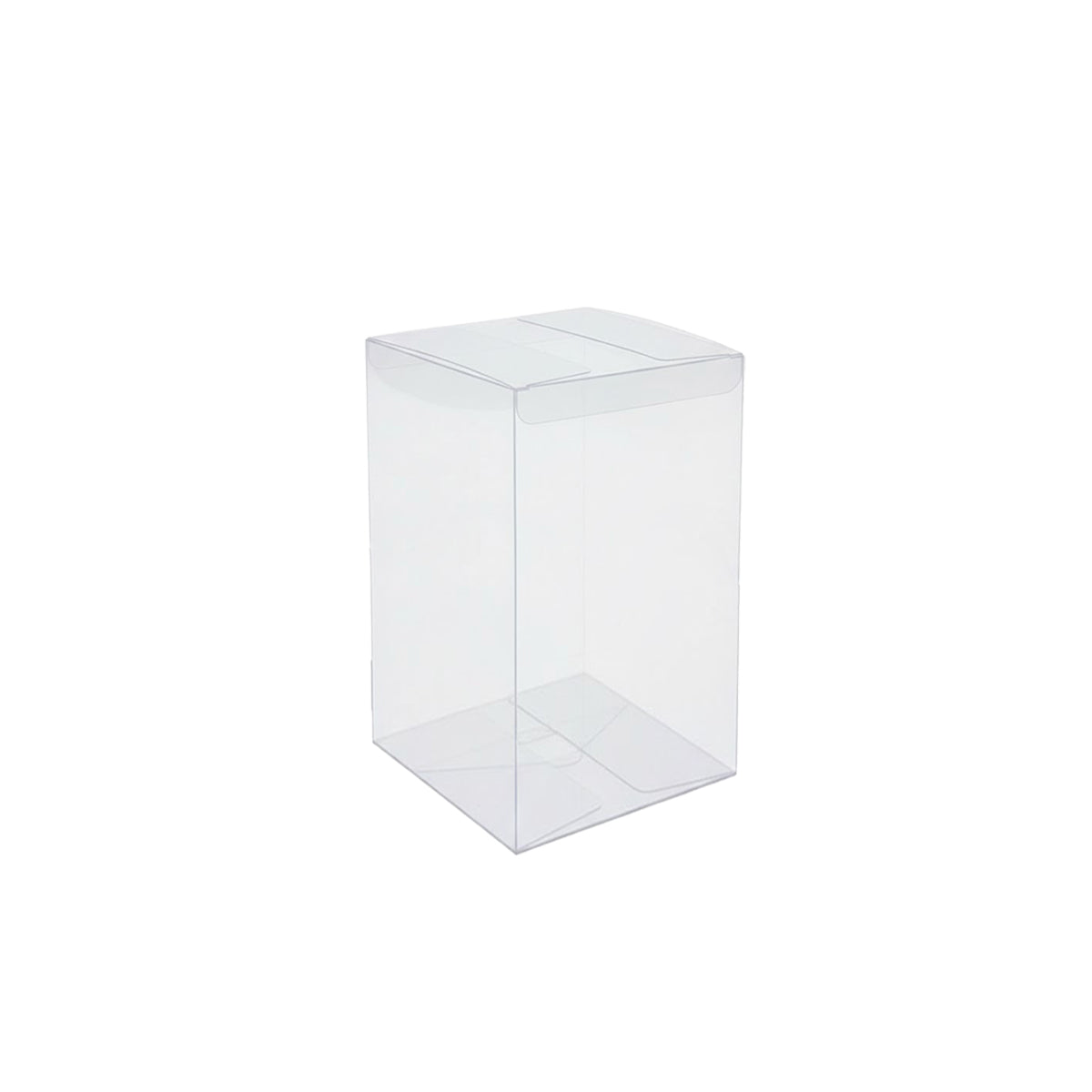 50PCS Clear PVC Gift Boxes Transparent Party Favour Packaging