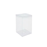 50PCS Clear PVC Gift Boxes Transparent Party Favour Packaging