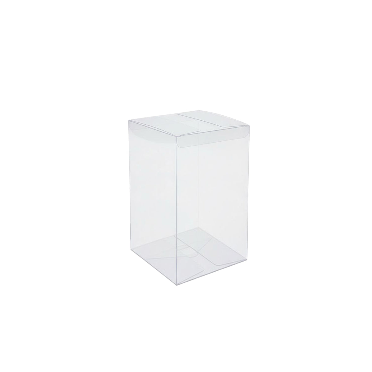 50PCS Clear PVC Gift Boxes Transparent Party Favour Packaging