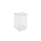 50PCS Clear PVC Gift Boxes Transparent Party Favour Packaging