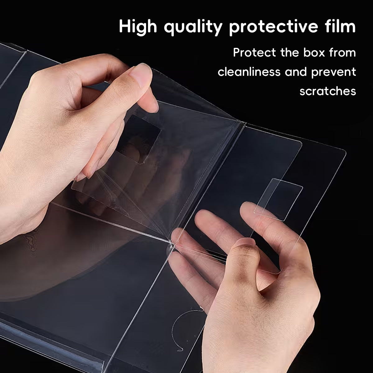 50PCS Clear PVC Gift Boxes Transparent Party Favour Packaging