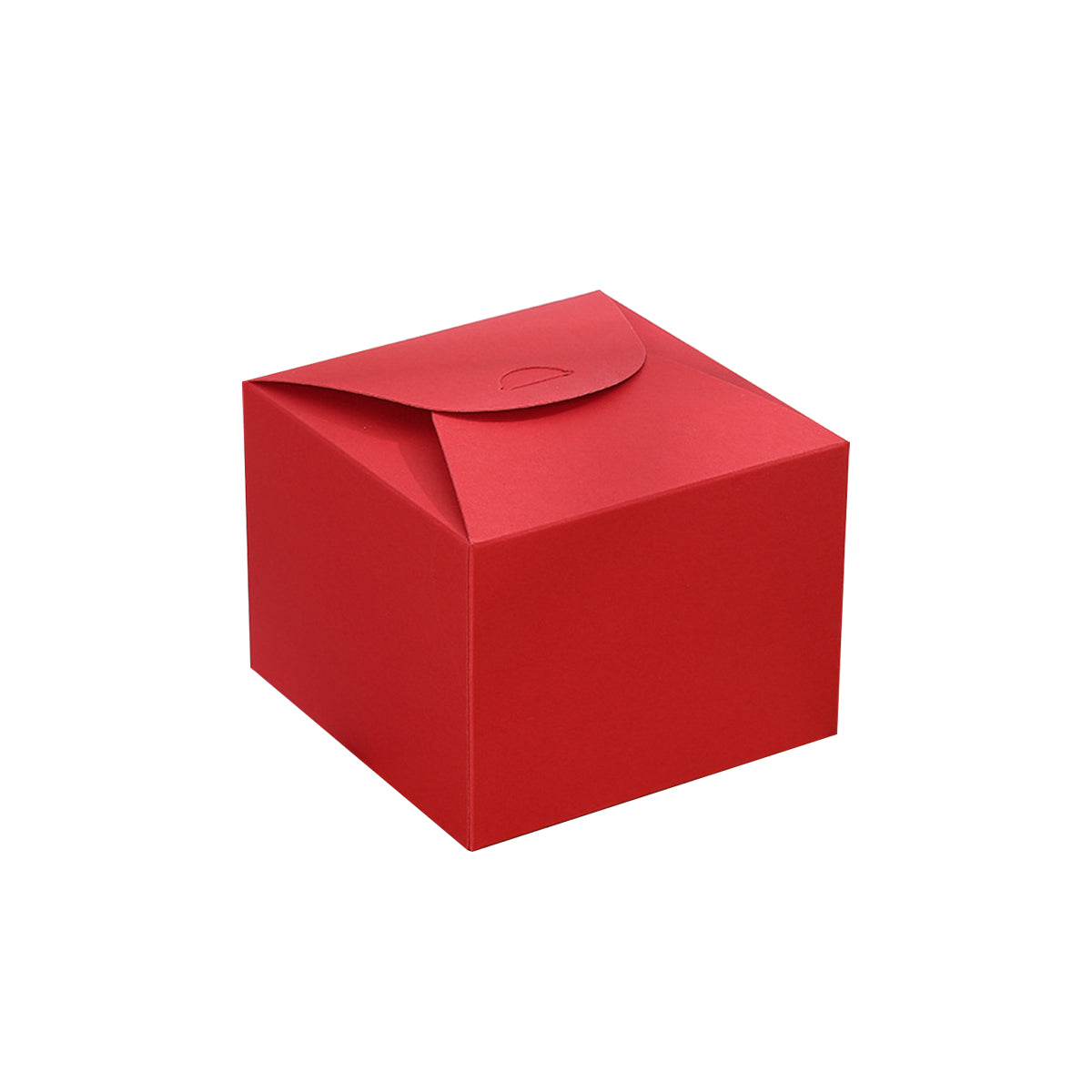 100PCS Square Pastry Cake Box Kraft Paper Dessert Packaging