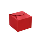 100PCS Square Pastry Cake Box Kraft Paper Dessert Packaging