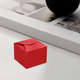 100PCS Square Pastry Cake Box Kraft Paper Dessert Packaging