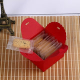 100PCS Square Pastry Cake Box Kraft Paper Dessert Packaging